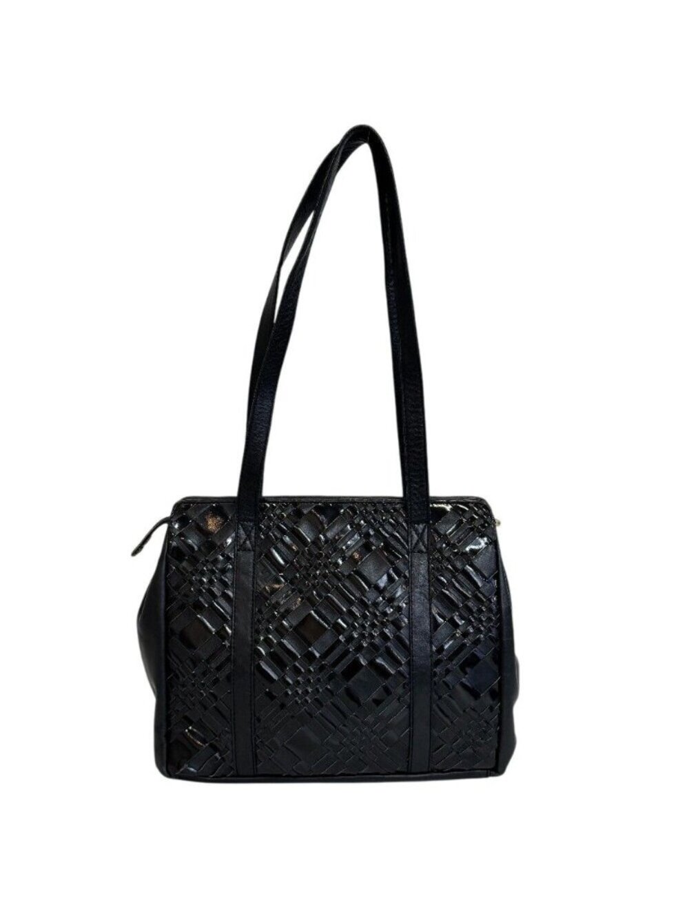 Fendi Leather Tote Bag Black